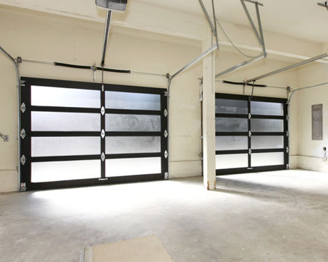 Glass garage door Anne Arundel County